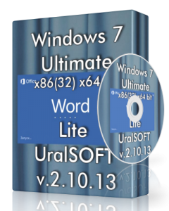 Windows 7 Ultimate Lite UralSOFT v.2.10.13 (x86x64) [2013] Русский