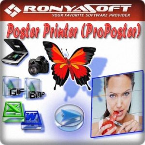 RonyaSoft Poster Printer 3.01.33 (2013) Русский присутствует