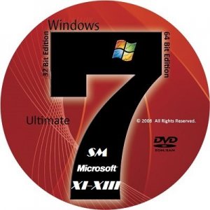 Microsoft Windows 7 Ultimate x86-x64 SP1 RU SM Hyper-V XI-XIII by Lopatkin (2013) Русский