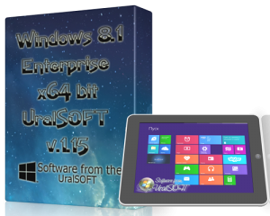 Windows 8.1 Enterprise UralSOFT v.1.15 (x64) (2013) Русский