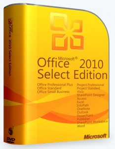 Microsoft Office 2010 Select Edition 14.0.7015.1000 SP2 x86+x64 Russian [Krokoz] [Ru]