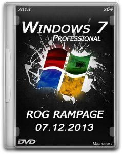 Windows 7 professional x64 Rog Rampage E3 (2013) Английский