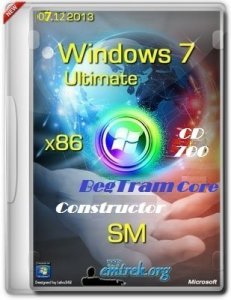 Microsoft Windows 7 Ultimate SP1 х86 RU XI-XIII BegTram Core by Lopatkin (2013) Русский