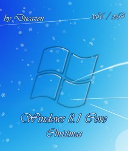 Windows 8.1 Core x86/x64 Christmas by Ducazen (2013) Русский