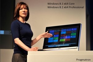 Windows 8.1 Core/Professional x64 6.3 9600 MSDN v.0.4.3 PROGMATRON (2013) Русский