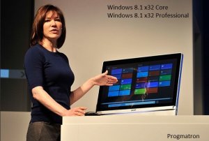 Windows 8.1 Core/Professional x86 6.3 9600 MSDN v.0.4.3 PROGMATRON (2013) Русский