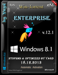 Windows 8.1 Enterprise StopSMS (x32) Optimized by Yagd v.12.1 [18.12.2013] Русский