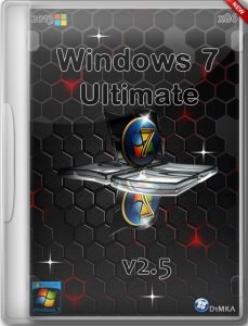 Windows 7 Ultimate SP1 v.2.5 by D1mka (x86) (2013) Русский