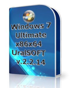 Windows 7 Ultimate UralSOFT v.2.2.14 (x86x64) [2014] Русский