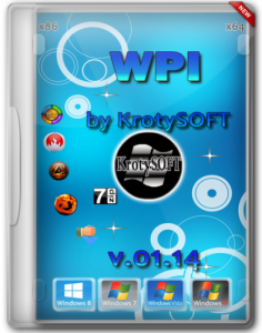 WPI by KrotySOFT v.01.14 (32bit+64bit) (2014) [Multi / Rus]