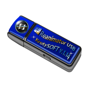 Reanimator USB KrotySOFT v.1.14 (32bit+64bit) (2014) Русский