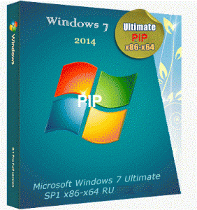 Microsoft Windows 7 Ultimate SP1 х86-x64 RU PIP I-XIV by Lopatkin (2014) Русский