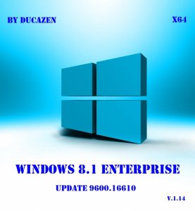Windows 8.1 Enterprise Update 9600.16610 by Ducazen (x64) (2014) Русский