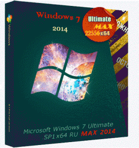 Microsoft Windows 7 Ultimate SP1 6.1.7601.22556 x64 RU MAX-2014 by Lopatkin (2014) Русский