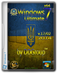Windows 7 Ultimate SP1 by DDGroup™ v.17.02 (x64) (2014) [UKR]