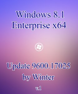 Windows 8.1 Enterprise x64 Update 9600.17025 by Winter (2014) Русский
