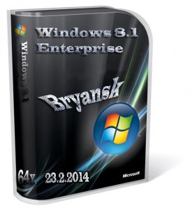 Windows 8.1 Enterprise by Bryansk 23.02.14 (x64) (2014) Русский
