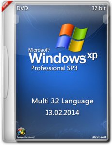 Windows XP Professional SP3 x86 Multi 32 Language (DVD/13.02.2014)