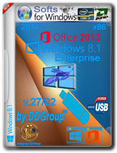 Windows 8.1 Enterprise&Office 2013 Pro vl x86 [v.27.02]by DDGroup™ (2014) [Ru]