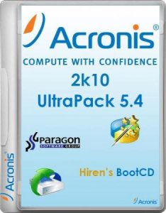 Acronis 2k10 UltraPack CD/USB/HDD 5.4 [Ru/En]