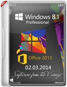Windows 8.1 Pro Vannza & Microsoft Office 2013 SP1 (x86) (2014) [Ru]