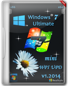 Windows 7 Ultimate & mini WPI UPD by BeaStyle (x86-x64) (2014) [Rus]