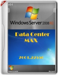 Microsoft Windows Server 2008 R2 DataCenter SP1 6.1.7601.22556 x64 RU MAX by Lopatkin (2014) Русский