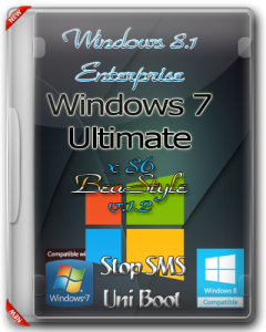 Windows 7 x86 & 8.1 x86 2014 BeaStyle v.1.2 (2014) Русский