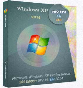 Microsoft Windows XP Professional x64 Edition SP2 VL EN 2014 by Lopatkin (2014) Английский