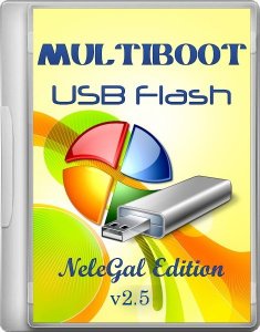 Multiboot USB Flash NeleGal Edition + UEFI v2.5 [Ru]