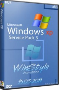 Windows WinStyle Asp Edition XP SP3 DVD Service (x86) (15.03.2014) [RUS]