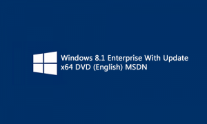 Windows 8.1 Enterprise With Update DVD MSDN [x86-64](2014) (En)