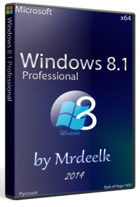 Windows 8.1 Proffesional by Mrdeelk (x64) (2014) [Rus]