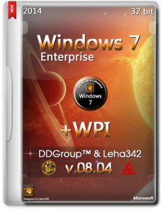 Windows 7 SP1 Enterprise x86+WPI [v.08.04] by DDGroup™ & Leha342 [Ru]