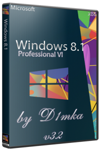 Windows 8.1 Pro Vl by D1mka v3.2 (x86) (2014) [Rus]