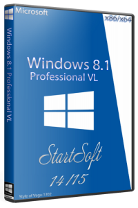 Windows 8.1 Pro VL x86 x64 StartSoft (14-15) (x86+x64) [14.04.2014] [RUS]