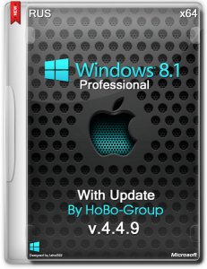 Windows 8.1 Professional with Update by HoBo-Group v.4.4.9 (x64) (2014) [Rus]