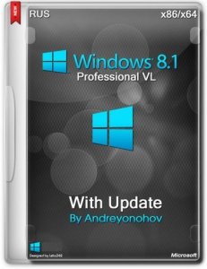 Windows 8.1 Professional VL with Update v.1.2.6.1 by Andreyonohov (x86/x64) (2014) [Rus]