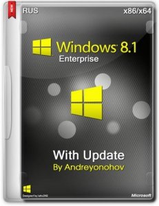 Windows 8.1 Enterprise with Update v.1.2.6.1 by Andreyonohov (x86/x64) (2014) [Rus]