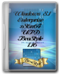 Windows 8.1 Enterprise UPD BeaStyle 1.16 (x86-x64) (2014) [Rus]