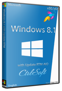 Microsoft Windows 8.1 with Update RTM AIO - CtrlSoft (x86-x64) (2014) [ENG]