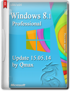 Windows 8.1 Professional Update 15.05.14 by Qmax (x86-x64) (2014) [Rus]