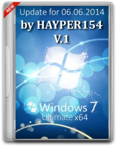 Windows 7 Ultimate SP1 by Hayper154 Update for June v.1 (x64) (2014) [Ru/En]