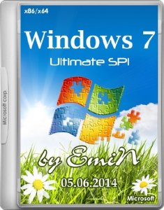 Windows 7 Ultimate SP1 by EmiN (x86-x64) (2014) [Rus]