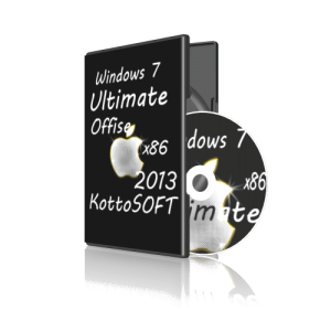Windows7 Ultimate SP1 Offise 2013 KottoSOFT v.13.06.13 (x86) (2014) [Rus]