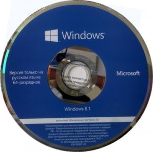 Microsoft Windows 8.1 Single Language 17085 x64 RU 2x1 by Lopatkin (2014) Русский