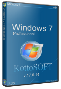 Windows7 Professional KottoSOFT v.17.6.14 (x64) (2014) [Rus]