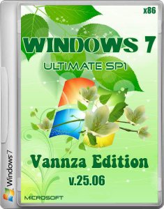 Windows 7 Ultimate SP1 Vannza (x86) (2014) [Rus]