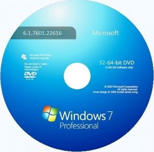 Microsoft Windows 7 Professional SP1 6.1.7601.22616 x86-х64 RU SM by Lopatkin (2014) Русский