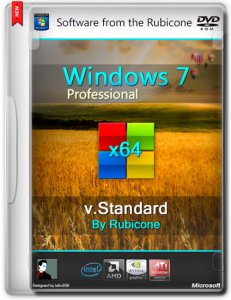 Windows 7 SP1 Professional Standard by Rubicone 6.1.7601 / v.Standard (x64) (2014) [Rus]